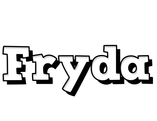 Fryda snowing logo