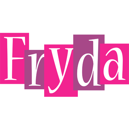 Fryda whine logo