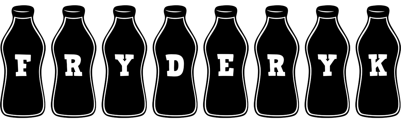 Fryderyk bottle logo