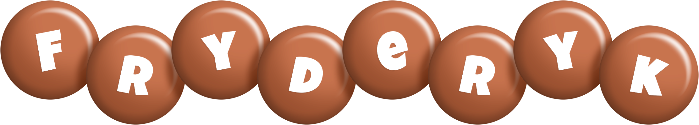 Fryderyk candy-brown logo