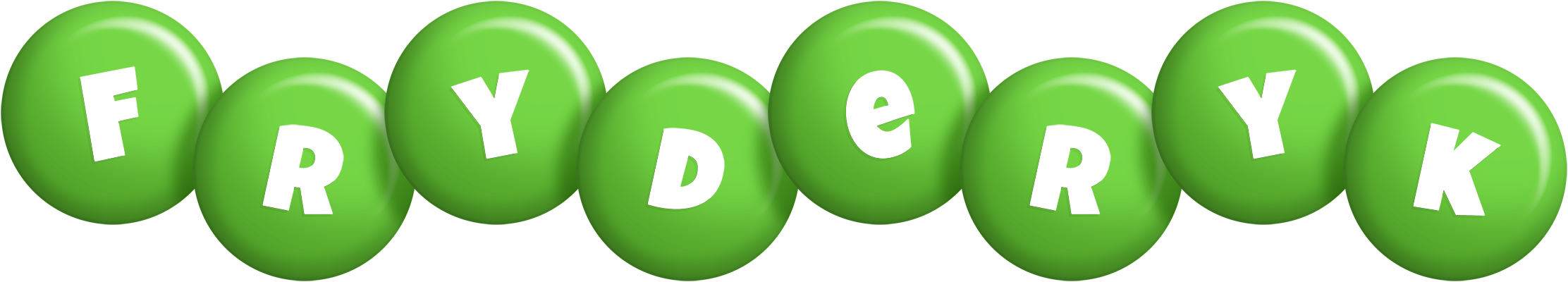 Fryderyk candy-green logo