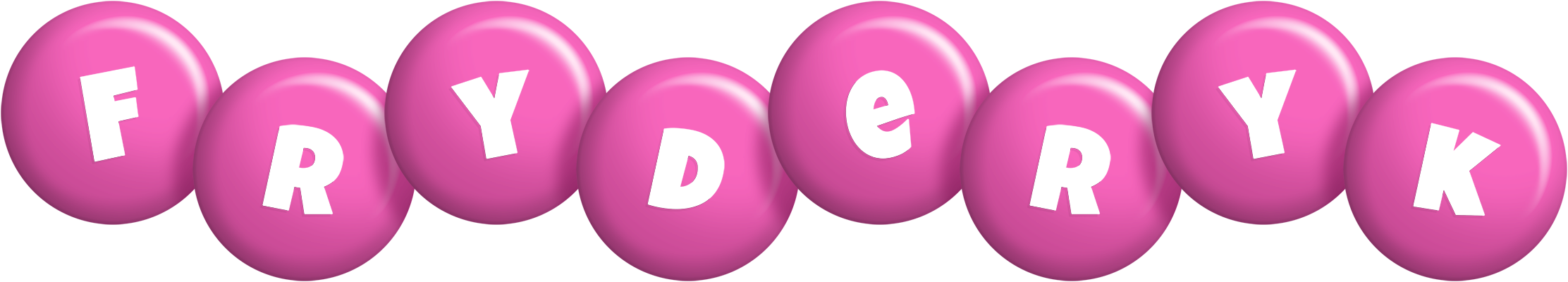 Fryderyk candy-pink logo