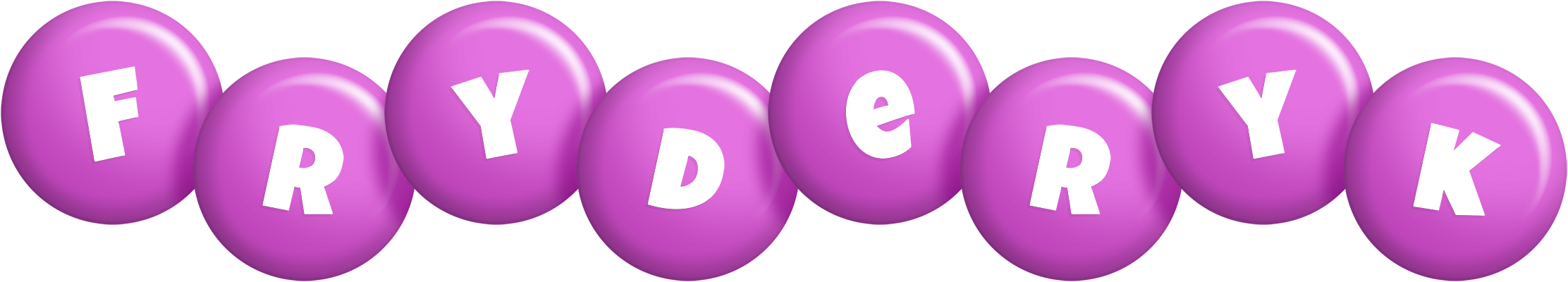 Fryderyk candy-purple logo