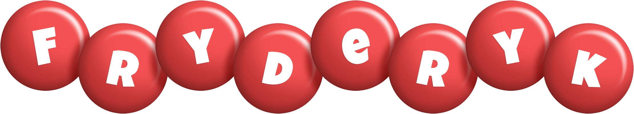 Fryderyk candy-red logo