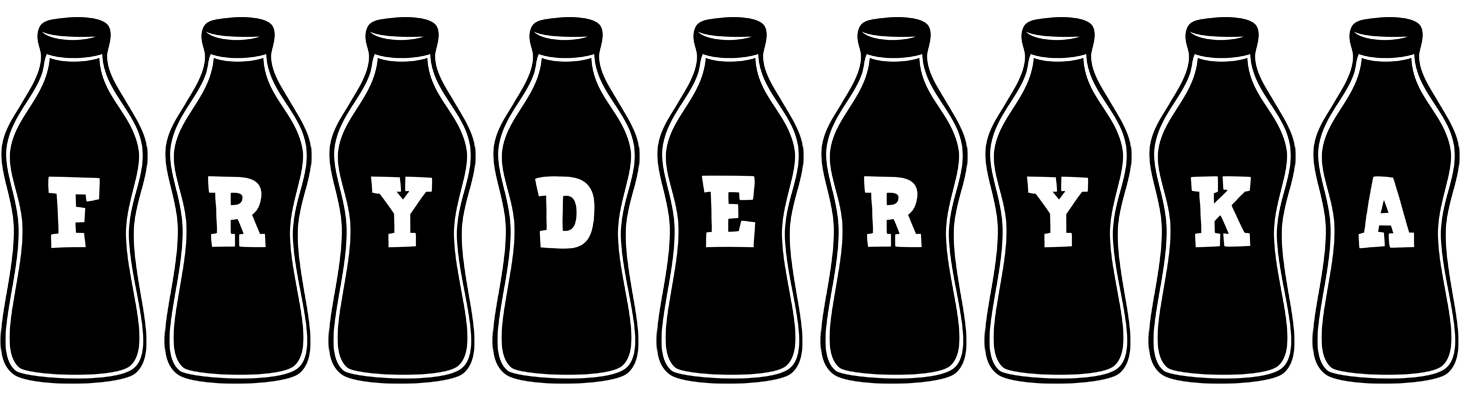 Fryderyka bottle logo