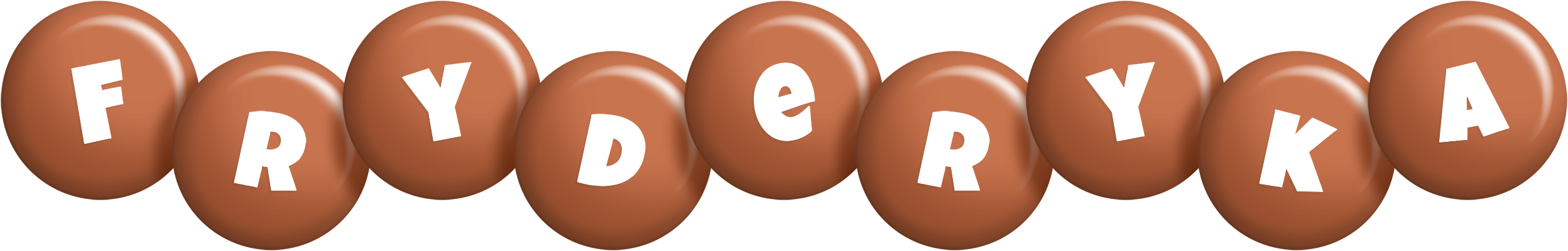 Fryderyka candy-brown logo