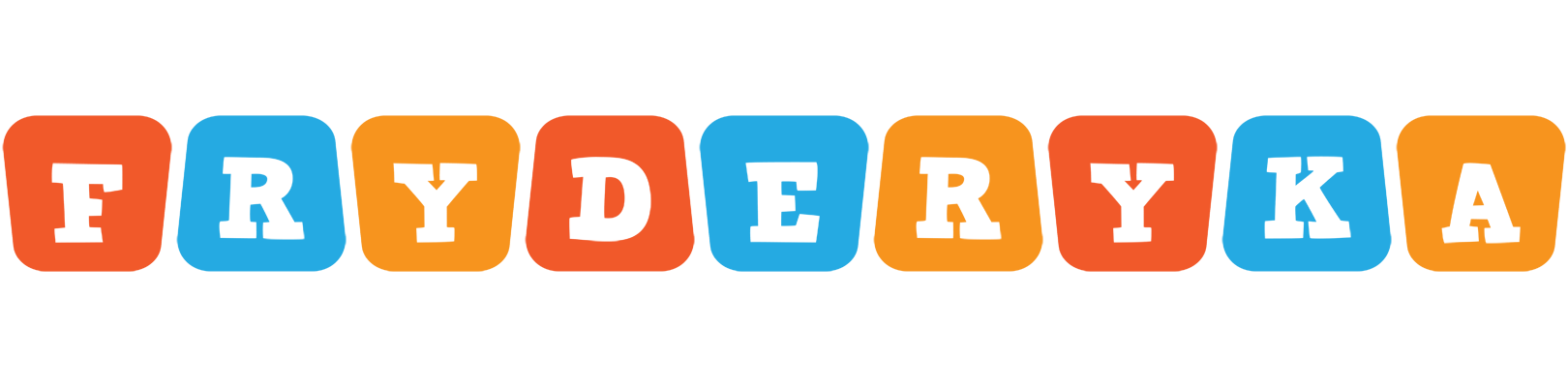 Fryderyka comics logo
