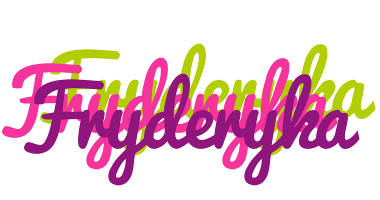 Fryderyka flowers logo