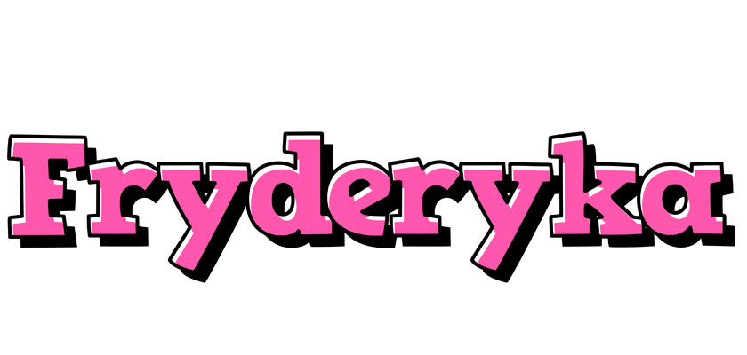Fryderyka girlish logo