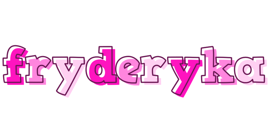 Fryderyka hello logo