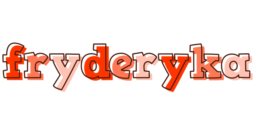 Fryderyka paint logo