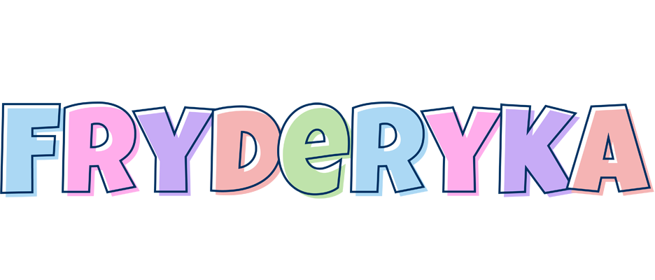 Fryderyka pastel logo