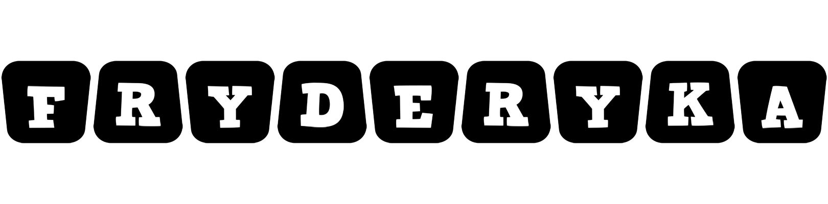 Fryderyka racing logo