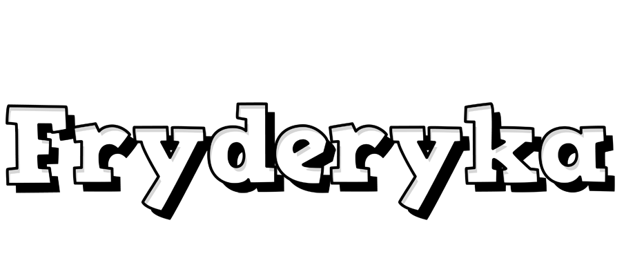 Fryderyka snowing logo