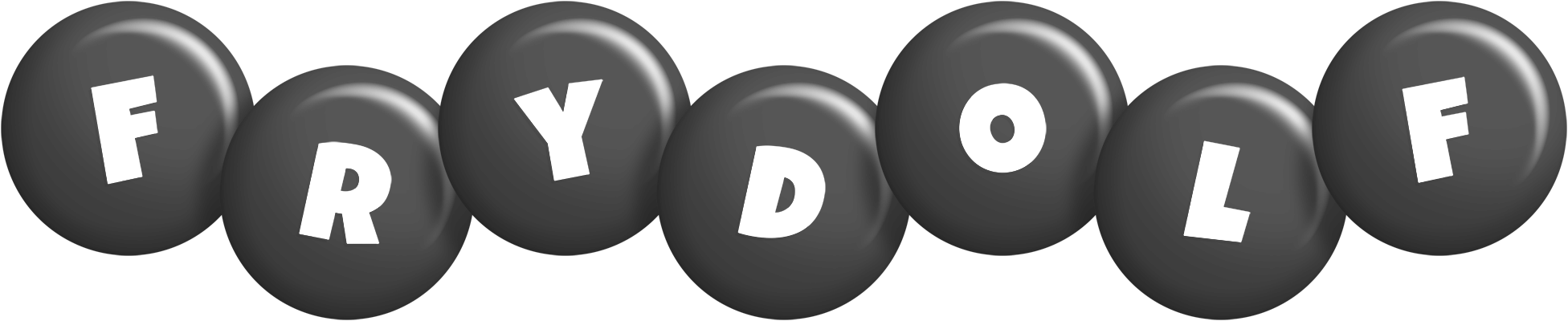 Frydolf candy-black logo