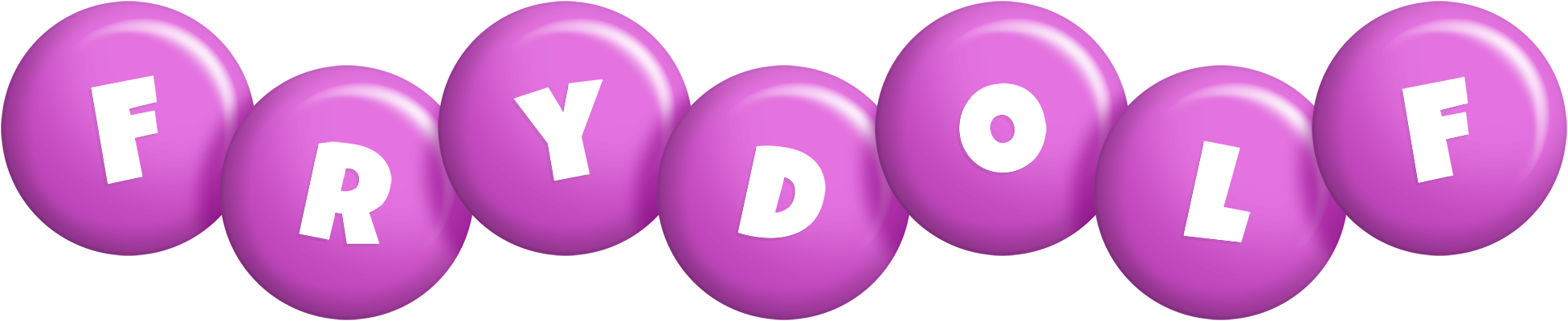 Frydolf candy-purple logo