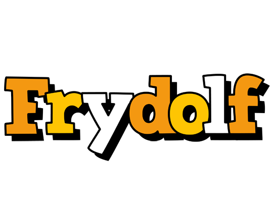 Frydolf cartoon logo
