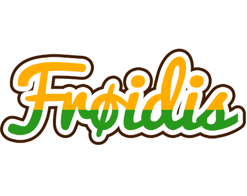 Frøidis banana logo