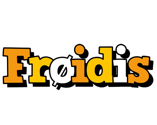 Frøidis cartoon logo