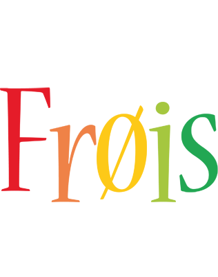 Frøis birthday logo