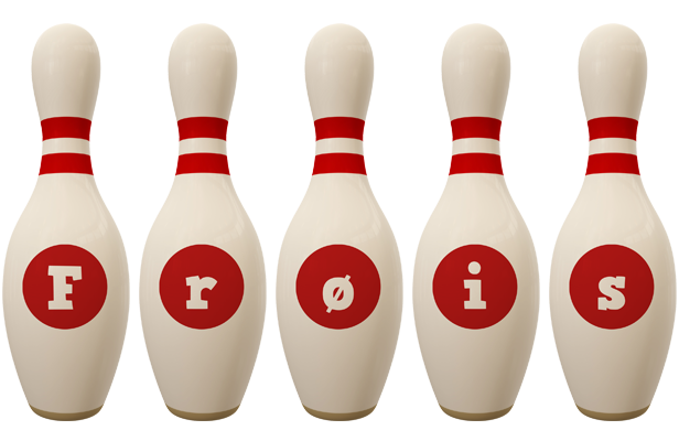 Frøis bowling-pin logo