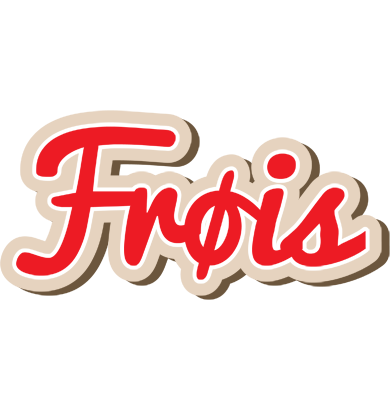 Frøis chocolate logo