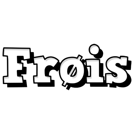 Frøis snowing logo