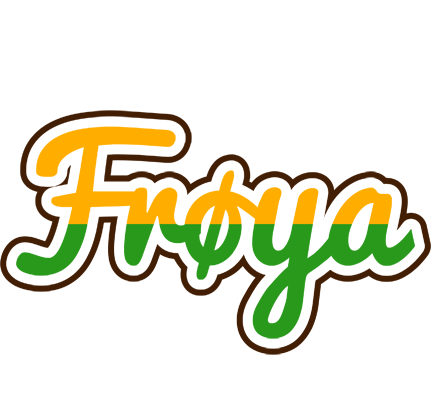 Frøya banana logo