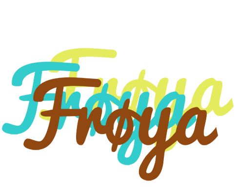 Frøya cupcake logo