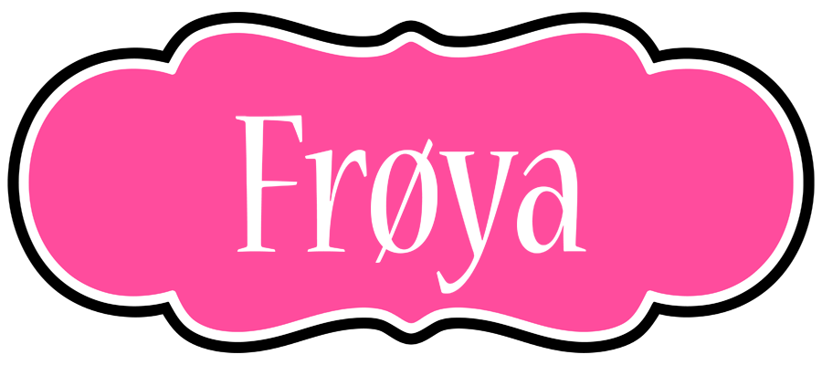 Frøya invitation logo