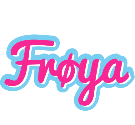 Frøya popstar logo