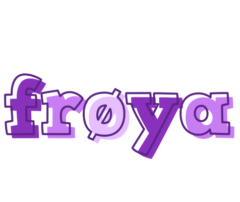 Frøya sensual logo