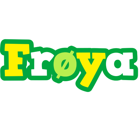 Frøya soccer logo