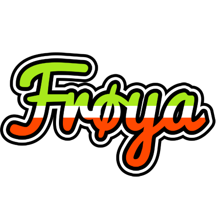 Frøya superfun logo