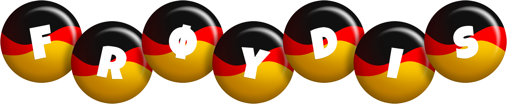 Frøydis german logo