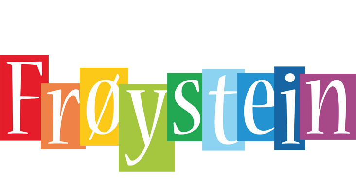 Frøystein colors logo