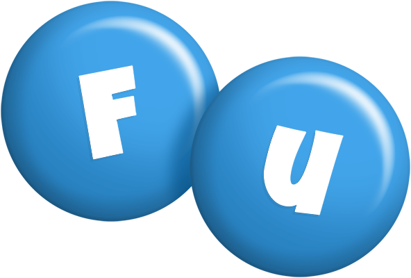Fu candy-blue logo