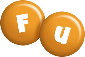 Fu candy-orange logo