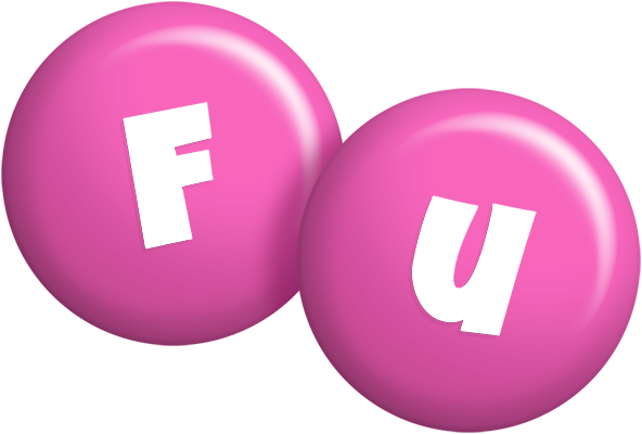 Fu candy-pink logo