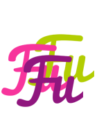 Fu flowers logo