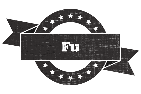 Fu grunge logo