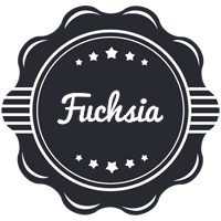 Fuchsia badge logo