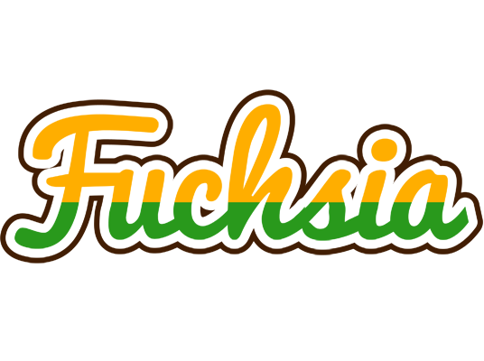 Fuchsia banana logo