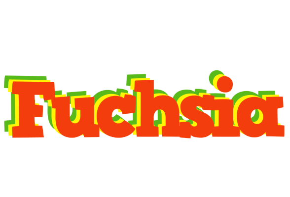 Fuchsia bbq logo