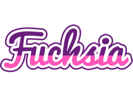 Fuchsia cheerful logo