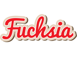 Fuchsia chocolate logo