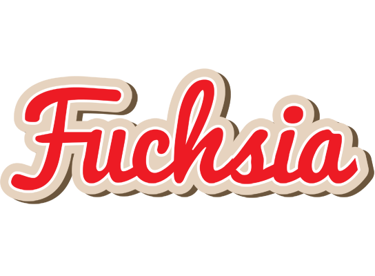 Fuchsia chocolate logo