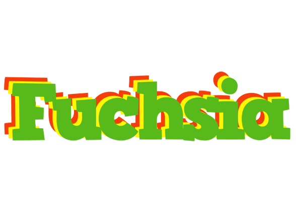 Fuchsia crocodile logo