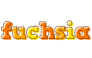 Fuchsia desert logo