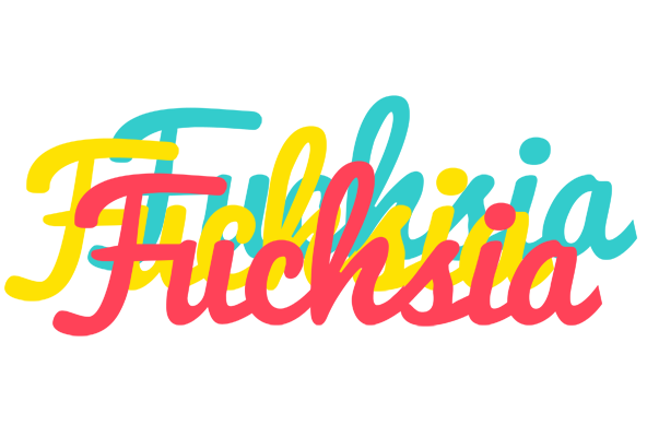 Fuchsia disco logo